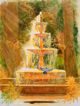 sheffield botanical gardens fountain